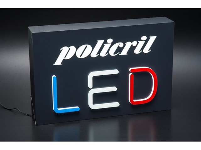 Plexiglass Bianco Opal LED spessore 3mm